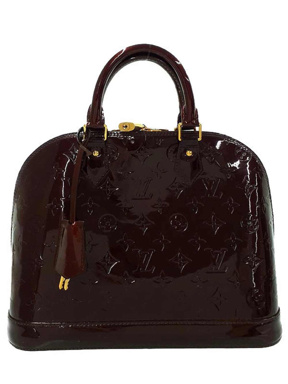Louis Vuitton Monogram Vernis Alma Handbag